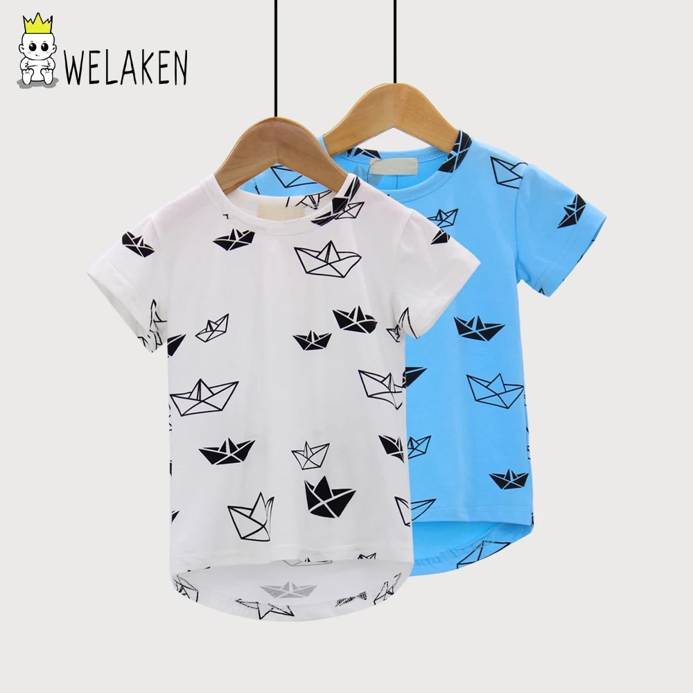 weLaken Summer Origami Ship Pattern t-shirts Casual Kids Top Tees Outerwear Fashion Short Sleeve Children t shirts
weLaken Summer Origami Ship Pattern t-shirts Casual Kids Top Tees Outerwear Fashion Short Sleeve Children t shirts
