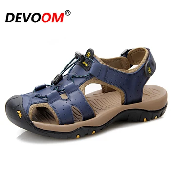 2019 Summer Men's Sports Sandals Trail Outdoor Water Shoes 3Layer Toecap Trekking Sandals Men Leather Sneakers Sandalias Hombre
2019 Summer Men's Sports Sandals Trail Outdoor Water Shoes 3Layer Toecap Trekking Sandals Men Leather Sneakers Sandalias Hombre
