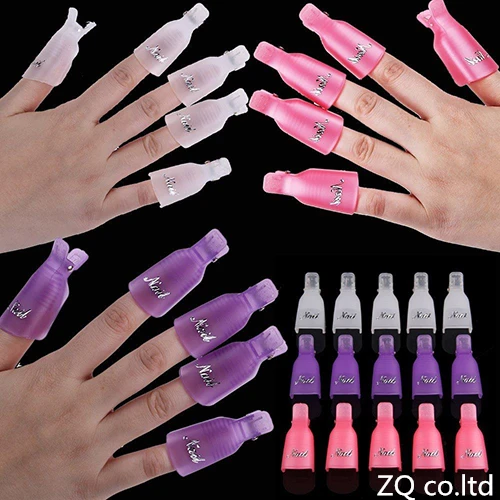 10Pcs Good Quality Plastic Acrylic Nail Art Soak Off Clip Cap UV Gel Polish Remover Gel paint for liquid extraction
10Pcs Good Quality Plastic Acrylic Nail Art Soak Off Clip Cap UV Gel Polish Remover Gel paint for liquid extraction