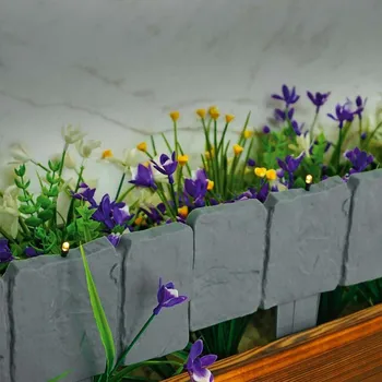 Stone Fence Plants Feeding Protection Fence Plants Fence Gray and Brick Red Garden Fence Garden Imitation Edging Stone Fence
Stone Fence Plants Feeding Protection Fence Plants Fence Gray and Brick Red Garden Fence Garden Imitation Edging Stone Fence