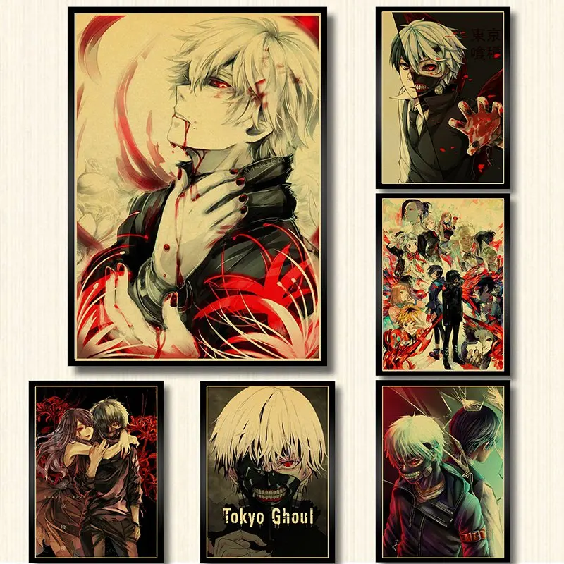 246 Tokyo Ghoul Anime Posters brown kraft Paper Prints Clear Image Home Decoration Bar Home Art painting vintage poster
246 Tokyo Ghoul Anime Posters brown kraft Paper Prints Clear Image Home Decoration Bar Home Art painting vintage poster