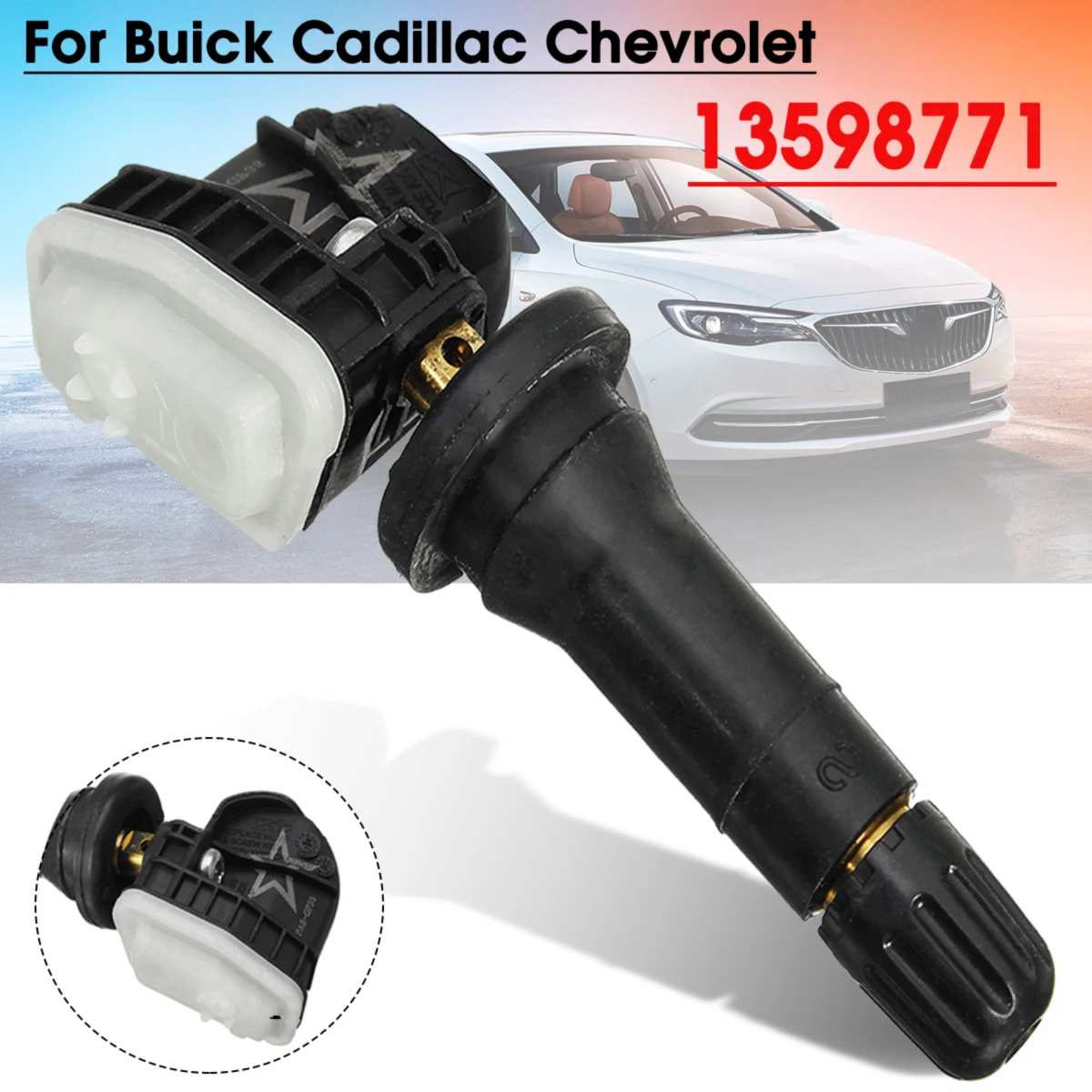 1x Car Tire Pressure Monitor Sensor Equipment For Buick for Cadillac for Chevrolet 13598771
1x Car Tire Pressure Monitor Sensor Equipment For Buick for Cadillac for Chevrolet 13598771