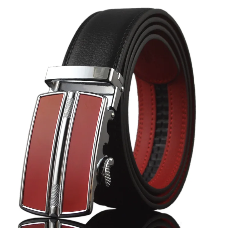Mens Genuine Ratchet Leather Belt for Dress with Black Automatic Buckle Jeans BS177
Mens Genuine Ratchet Leather Belt for Dress with Black Automatic Buckle Jeans BS177