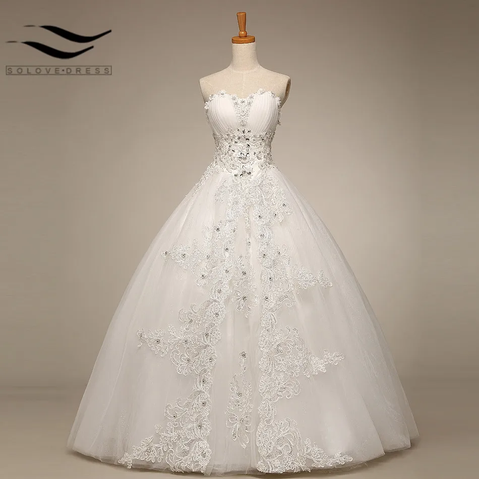 Luxury Flower New Arrival Sexy ball gown Lace Wedding Dress 2017 Bride Dresses wedding dresses
Luxury Flower New Arrival Sexy ball gown Lace Wedding Dress 2017 Bride Dresses wedding dresses