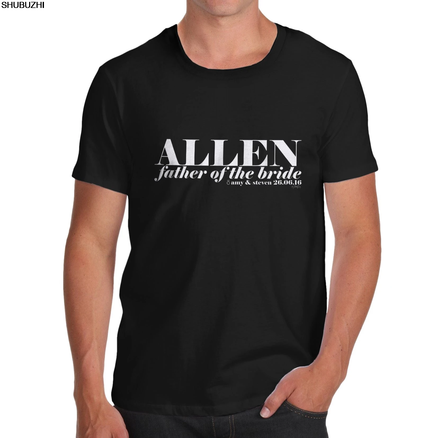 Cheap Graphic T Shirts Personalised Father Of The Bride Short Crew Neck Printed Tee
Cheap Graphic T Shirts Personalised Father Of The Bride Short Crew Neck Printed Tee