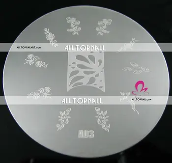 7CM image plates for nail art stamping A_Grade Stainless Steel highly detailed interplay of lines and curves 400pcs/lot
7CM image plates for nail art stamping A_Grade Stainless Steel highly detailed interplay of lines and curves 400pcs/lot