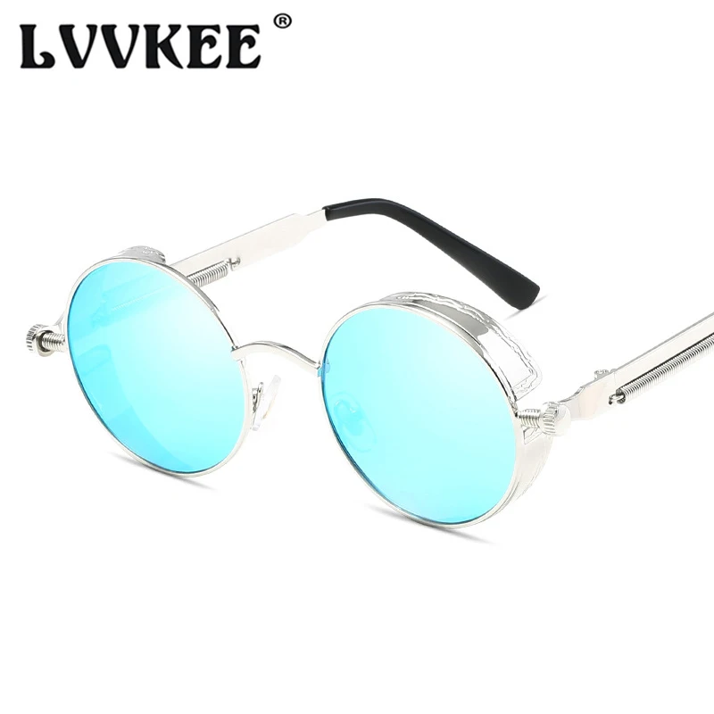 LVVKEE Hot 2019 foreign trade High Quality Classic Gothic Steampunk Sunglasses Men Women Mirrored Circle Glasses Oculos UV400
LVVKEE Hot 2019 foreign trade High Quality Classic Gothic Steampunk Sunglasses Men Women Mirrored Circle Glasses Oculos UV400
