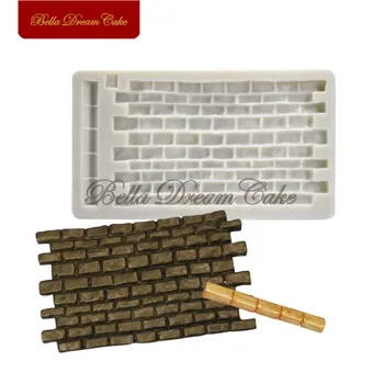 Brick Wall Design Silicone Mold Chocolate Fondant Molds Cake Border Decoration Moulds DIY Cake Decorating Tool Bakeware
Brick Wall Design Silicone Mold Chocolate Fondant Molds Cake Border Decoration Moulds DIY Cake Decorating Tool Bakeware