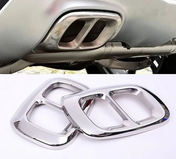Chrome Car Exhaust Output Tail Cover Trim Sticker For Mercedes Benz GLA Class X156 200 220 2015 2016 2017 Accessory AMG Styling
Chrome Car Exhaust Output Tail Cover Trim Sticker For Mercedes Benz GLA Class X156 200 220 2015 2016 2017 Accessory AMG Styling