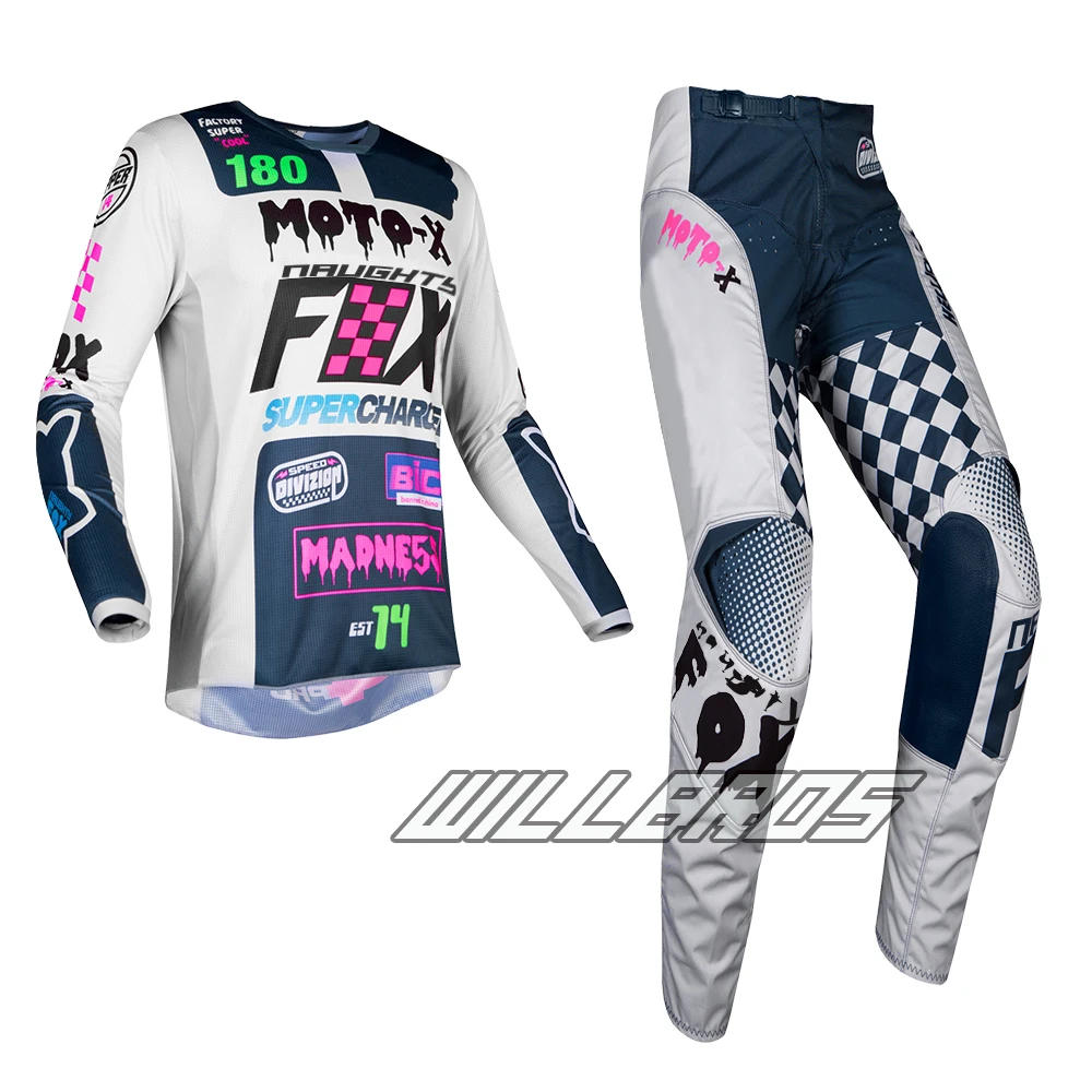 NEW 2019 Adult MX 180 Czar Light Grey Jersey Pants Combo Motocross Suit Dirt Bike Racing Gear Set
NEW 2019 Adult MX 180 Czar Light Grey Jersey Pants Combo Motocross Suit Dirt Bike Racing Gear Set