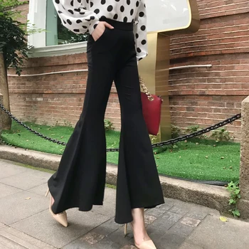 fashion summer new women's Slim Flare pants sexy Office lady Wide leg suit pants high waist casual pants women boot cut trousers
fashion summer new women's Slim Flare pants sexy Office lady Wide leg suit pants high waist casual pants women boot cut trousers