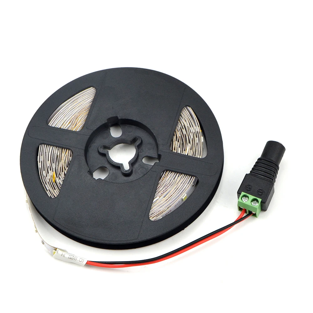 5M DC12V SMD 3528 2835 LED strip light 60 LED/M No waterproof + DC female for indoor string light Brighter Than 5050 5630
5M DC12V SMD 3528 2835 LED strip light 60 LED/M No waterproof + DC female for indoor string light Brighter Than 5050 5630