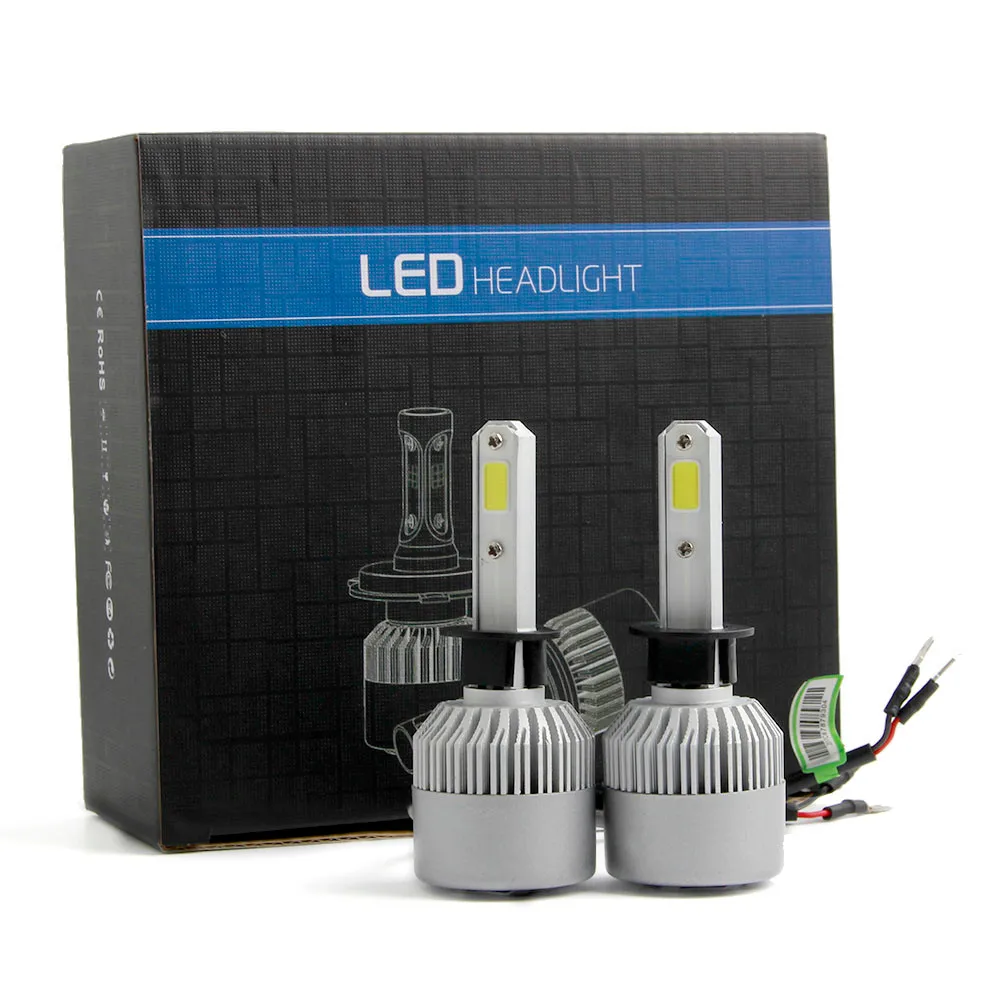 H1 110W 16000LM LED Headlight Conversion Kit Car Beam Bulb Driving Lamp 6000K (15)