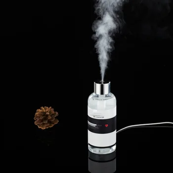 Bottle Design USB Ultrasonic Humidifier Car Home Office Mini Aroma vehicle Air Purifier Aroma Diffuser Mist Maker Fogger
Bottle Design USB Ultrasonic Humidifier Car Home Office Mini Aroma vehicle Air Purifier Aroma Diffuser Mist Maker Fogger