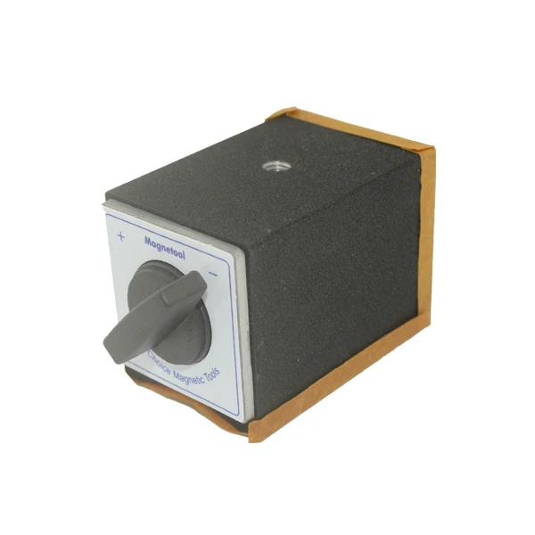 100kg holding force permanent lifter Switch on off dial gauge indicator Holder Magnetic stand Base (9)