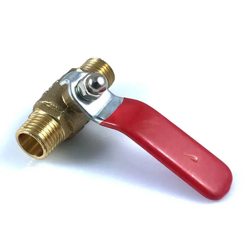 1/4'' Ball Valve Brass material Male to Male Water Valve Gas Valve with handle Fitting Coupler Adapter Thread Connector
1/4'' Ball Valve Brass material Male to Male Water Valve Gas Valve with handle Fitting Coupler Adapter Thread Connector