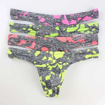 Newly Men Summer Sexy Underwears Comfortable T-back Bulge Printing Breathable Underpants DOD886
Newly Men Summer Sexy Underwears Comfortable T-back Bulge Printing Breathable Underpants DOD886