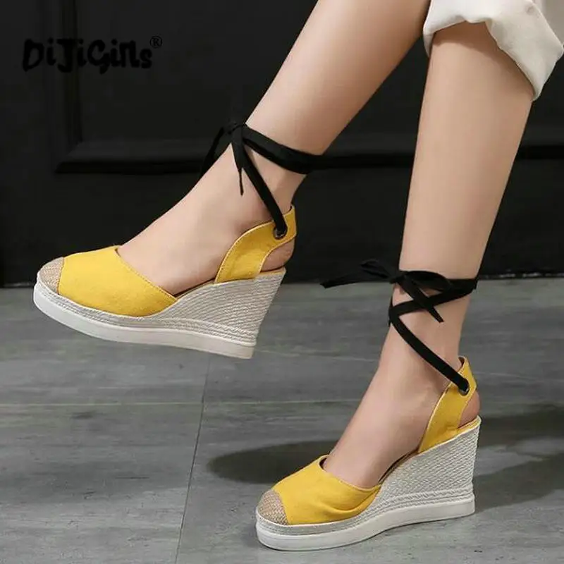 Wedges Sandals Women Shoes High Heels Lace Up Apricot Fisherman Shoes Women Wedge Heels Shoes Platform Sandals Drop Shipping
Wedges Sandals Women Shoes High Heels Lace Up Apricot Fisherman Shoes Women Wedge Heels Shoes Platform Sandals Drop Shipping