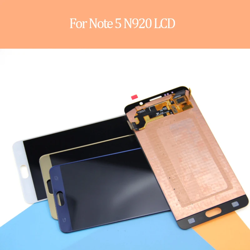 

Super Amoled LCD Screen for Samsung Galaxy Note 5 Note5 N920 N920A N920V N920F N920P N920T Display Touch+Tool