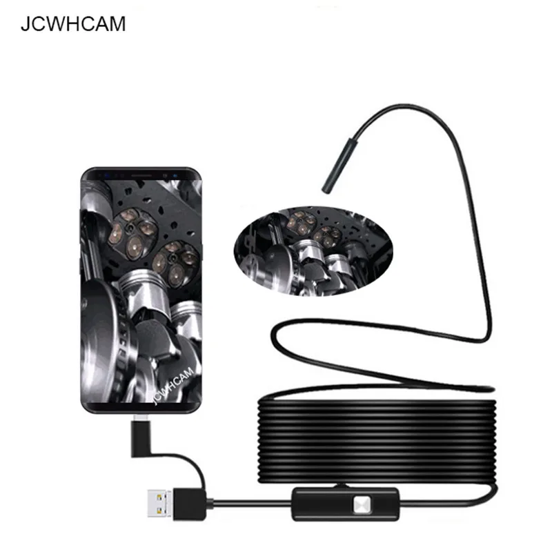 720/1080P HD Android Endoscope USB Camera 8mm Lens Borescope Tube Snake Inspection Camera Type-C Camera 8 leds For Android PC
720/1080P HD Android Endoscope USB Camera 8mm Lens Borescope Tube Snake Inspection Camera Type-C Camera 8 leds For Android PC
