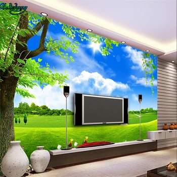 beibehang Large custom wallpaper blue sky white clouds tree view TV background living room bedroom wall home decoration
beibehang Large custom wallpaper blue sky white clouds tree view TV background living room bedroom wall home decoration