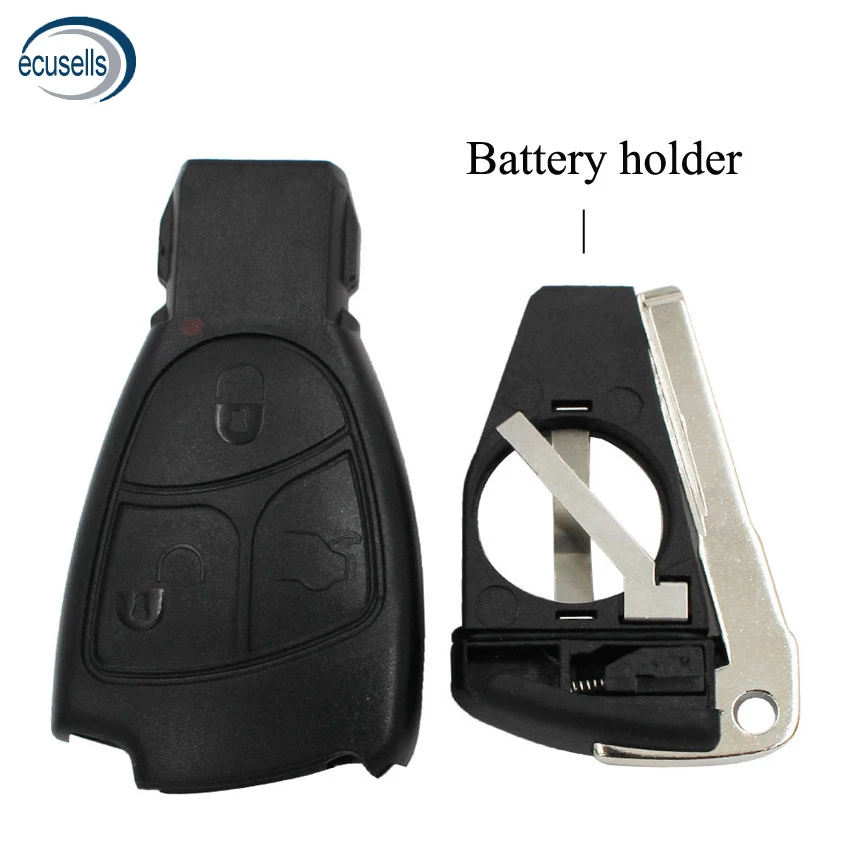 3 Button Remote Key Case Fob for Benz C230 C240 C320 CL600 Battery Holder key shell with small insert key
3 Button Remote Key Case Fob for Benz C230 C240 C320 CL600 Battery Holder key shell with small insert key