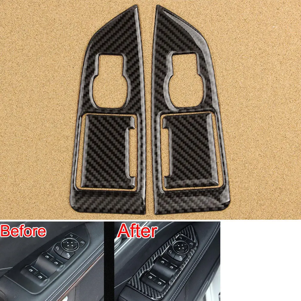 Car Styling Carbon Fiber Lifter Control Armrest Door Window Adjust Frame Panel Cover Trim Decoration Fit For Ford Taurus 15-2017
Car Styling Carbon Fiber Lifter Control Armrest Door Window Adjust Frame Panel Cover Trim Decoration Fit For Ford Taurus 15-2017