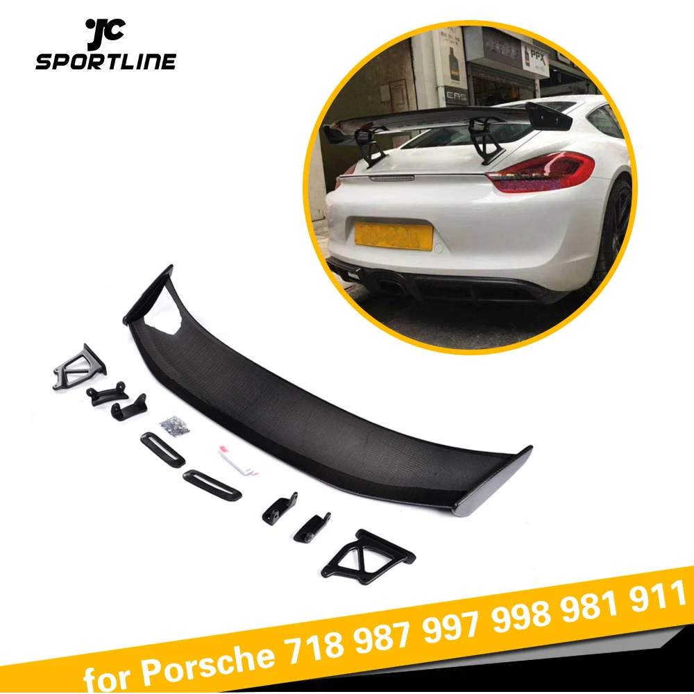 Car Rear Trunk Spoiler Boot Lip Wing for Porsche 981 718 987 997 998 911 GT4 Carbon Fiber / ABS
Car Rear Trunk Spoiler Boot Lip Wing for Porsche 981 718 987 997 998 911 GT4 Carbon Fiber / ABS
