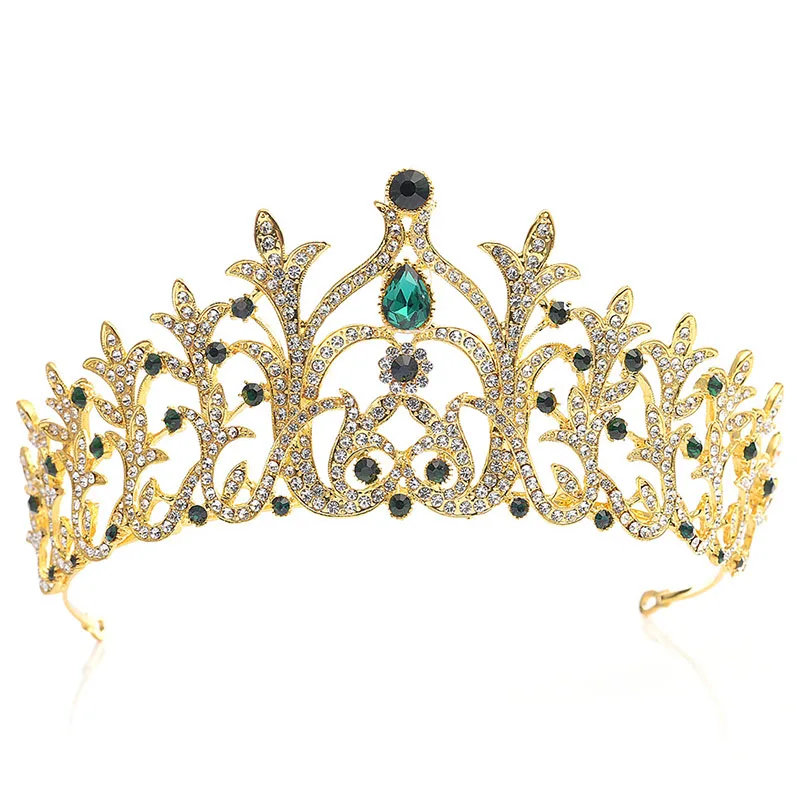 Bride Wedding Alloy Headband Girls Beauty Pageant Leaf Crown Headpieces Women New Fashion Shining Rhinestone Hair Jewelry
Bride Wedding Alloy Headband Girls Beauty Pageant Leaf Crown Headpieces Women New Fashion Shining Rhinestone Hair Jewelry