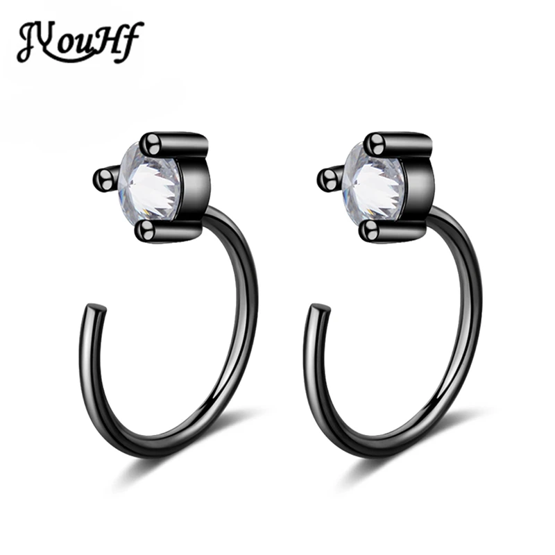JYouHF Small Hoop Earrings Silver Jewelry for Women Girls Exquisite Lovely Vintage White/Black Gold Color Crystal Earrings Gift
JYouHF Small Hoop Earrings Silver Jewelry for Women Girls Exquisite Lovely Vintage White/Black Gold Color Crystal Earrings Gift