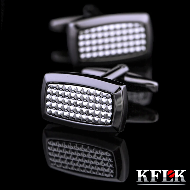 KFLK Jewelry French Shirt Cufflinks for Mens Brand Cuff links Black male Buttons High Quality Free Shipping 2017 New Arrival
KFLK Jewelry French Shirt Cufflinks for Mens Brand Cuff links Black male Buttons High Quality Free Shipping 2017 New Arrival