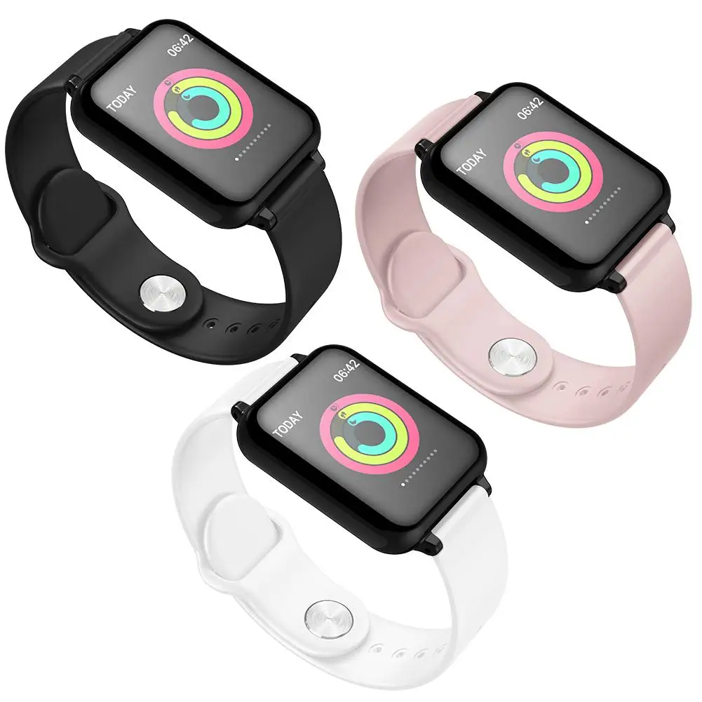 New Arrival B57 Touch Screen Message Call Reminder Smart Watch Bracelet Heart Rate Tracker
New Arrival B57 Touch Screen Message Call Reminder Smart Watch Bracelet Heart Rate Tracker