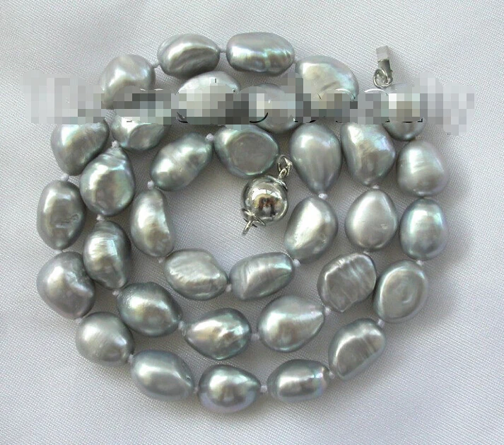 Free shipping >>>>>>stunning 11mm baroque gray freshwater cultured pearl necklace
Free shipping >>>>>>stunning 11mm baroque gray freshwater cultured pearl necklace