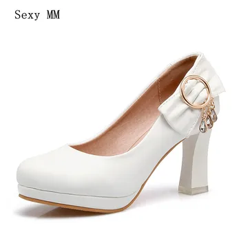 Platforms High Heels Women High Heel Shoes Pumps Stiletto Woman Party Wedding Shoes Kitten Heels Plus Size 33 - 40 41 42 43
Platforms High Heels Women High Heel Shoes Pumps Stiletto Woman Party Wedding Shoes Kitten Heels Plus Size 33 - 40 41 42 43