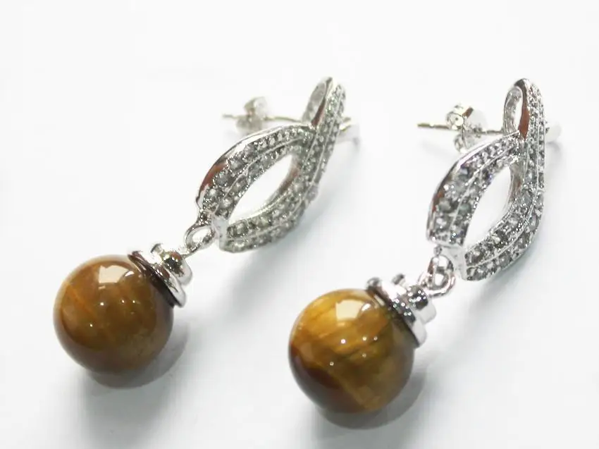 Hot Girls Shop wholesale fashion jewelry lady's silver plated leave shape +12mm tiger eye bread earring
Hot Girls Shop wholesale fashion jewelry lady's silver plated leave shape +12mm tiger eye bread earring
