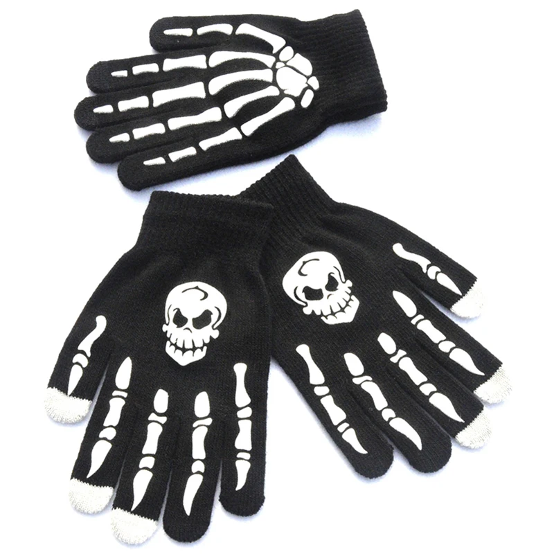 1 Pair Bone Skeleton Men Knit Gloves Full Fingered Gloves women Hallween Party Celebration Magic Winter Gloves Unisex
1 Pair Bone Skeleton Men Knit Gloves Full Fingered Gloves women Hallween Party Celebration Magic Winter Gloves Unisex