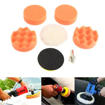 7Pcs/set 3 inch Polishing Foam Pads Buffing Wheel Sponge Pads Kit M14 Drill Adapter for Car Detailing For Car Windshields
7Pcs/set 3 inch Polishing Foam Pads Buffing Wheel Sponge Pads Kit M14 Drill Adapter for Car Detailing For Car Windshields