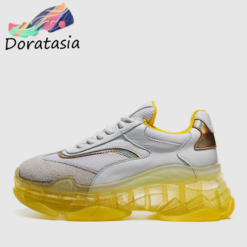 DORATASIA 2020 New Sneakers Spring Autumn Dad Shoes INS Hot Ladies Flat Platform Shoes Woman Casual Party Footwear Female
DORATASIA 2020 New Sneakers Spring Autumn Dad Shoes INS Hot Ladies Flat Platform Shoes Woman Casual Party Footwear Female