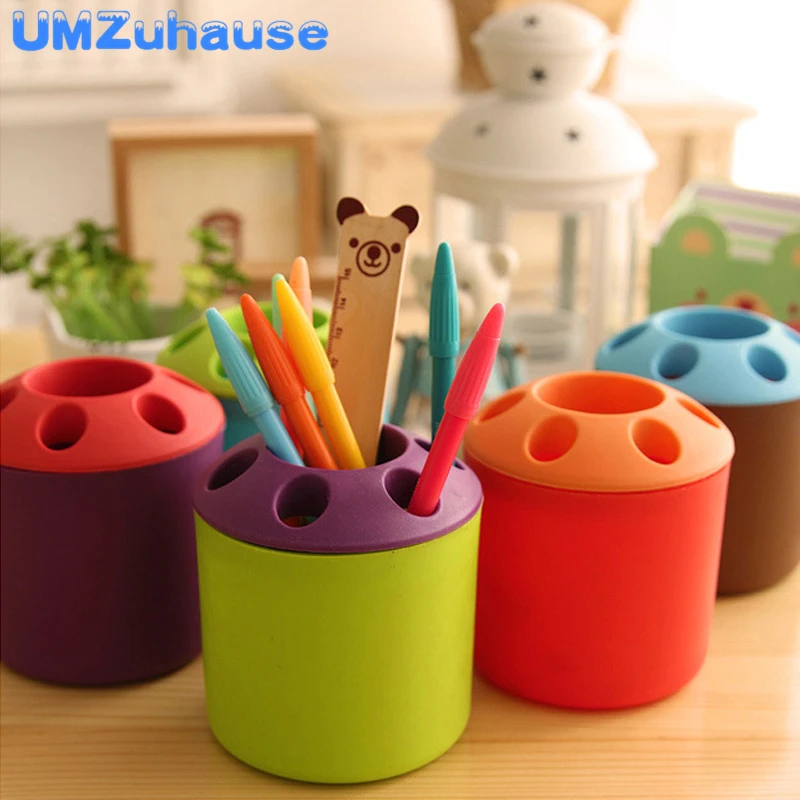 Creative Pencil Pot Office Desk Organizer Storage Makeup Brush Holder Pen Stands Toothbrush Home Organize Box Table Organization
Creative Pencil Pot Office Desk Organizer Storage Makeup Brush Holder Pen Stands Toothbrush Home Organize Box Table Organization