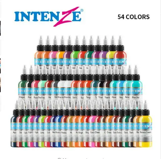 30ml Professional Tattoo Ink 54 Colors Set 1oz 30ml/Bottle Tattoo Pigment Kit Fashion Makeup cosmetics Tools Ink
30ml Professional Tattoo Ink 54 Colors Set 1oz 30ml/Bottle Tattoo Pigment Kit Fashion Makeup cosmetics Tools Ink