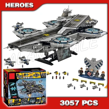 3057pcs Super heroes Avengers The SHIELD Helicarrier Captain America Aircraft 07043 Building Blocks Bricks Compatible with Lago
3057pcs Super heroes Avengers The SHIELD Helicarrier Captain America Aircraft 07043 Building Blocks Bricks Compatible with Lago