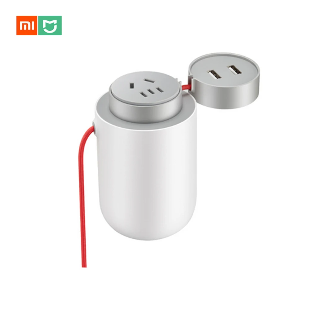Original Xiaomi Mijia 100W Portable Car Power Inverter Converter DC 12V to AC 220V with 5V/2.4A Dual USB Ports Car Charger
Original Xiaomi Mijia 100W Portable Car Power Inverter Converter DC 12V to AC 220V with 5V/2.4A Dual USB Ports Car Charger