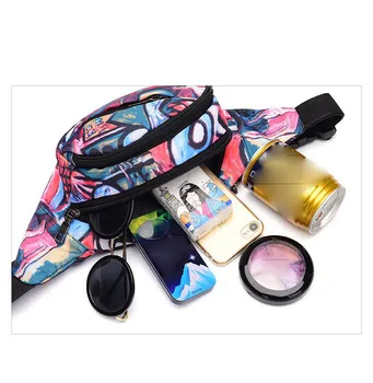 Unisex Women Men Printed Waist Pack Printing muchila Bicycle Cycling Sport Belt Bag fur fanny pack
Unisex Women Men Printed Waist Pack Printing muchila Bicycle Cycling Sport Belt Bag fur fanny pack