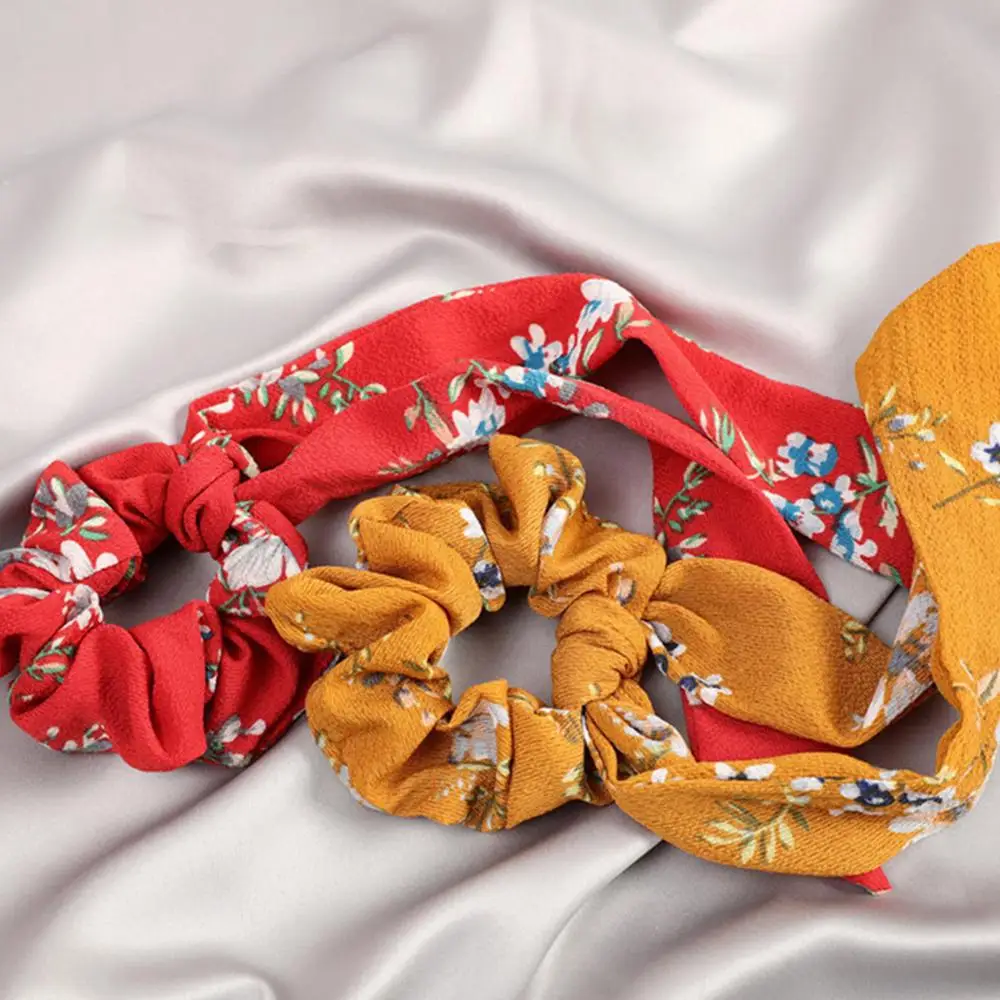 Xugar Hair Accessories Bow-knot Streamers Hair Ring Fashion Floral Hair Scrunchies Horsetail Tie Headwear for Women Girls
Xugar Hair Accessories Bow-knot Streamers Hair Ring Fashion Floral Hair Scrunchies Horsetail Tie Headwear for Women Girls
