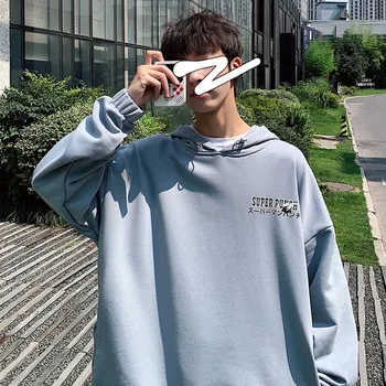 2019 Autumn And Winter New Plus Velvet Thickening Student Couple Hooded Loose Cartoon Long-sleeved Casual Pullover
2019 Autumn And Winter New Plus Velvet Thickening Student Couple Hooded Loose Cartoon Long-sleeved Casual Pullover