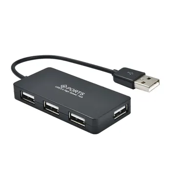 Portable USB Hub 4 Ports Mini 2.0 Hub 480 Mbps High Speed USB Splitter for Laptop Computer Peripherals Accessories
Portable USB Hub 4 Ports Mini 2.0 Hub 480 Mbps High Speed USB Splitter for Laptop Computer Peripherals Accessories