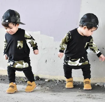 Autumn Newborn Clothes Baby Boys Girls Clothing Set Toddler Infant Camouflage Long Sleeve T-shirt Tops+Pants 2Pcs Casual Outfits
Autumn Newborn Clothes Baby Boys Girls Clothing Set Toddler Infant Camouflage Long Sleeve T-shirt Tops+Pants 2Pcs Casual Outfits
