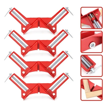 4PCs/set 75mm Picture Frame Corner Clamp 90 Degree Right Angle Woodcraft Clips Woodworking Tool Multifunction Portable Dropshipp
4PCs/set 75mm Picture Frame Corner Clamp 90 Degree Right Angle Woodcraft Clips Woodworking Tool Multifunction Portable Dropshipp