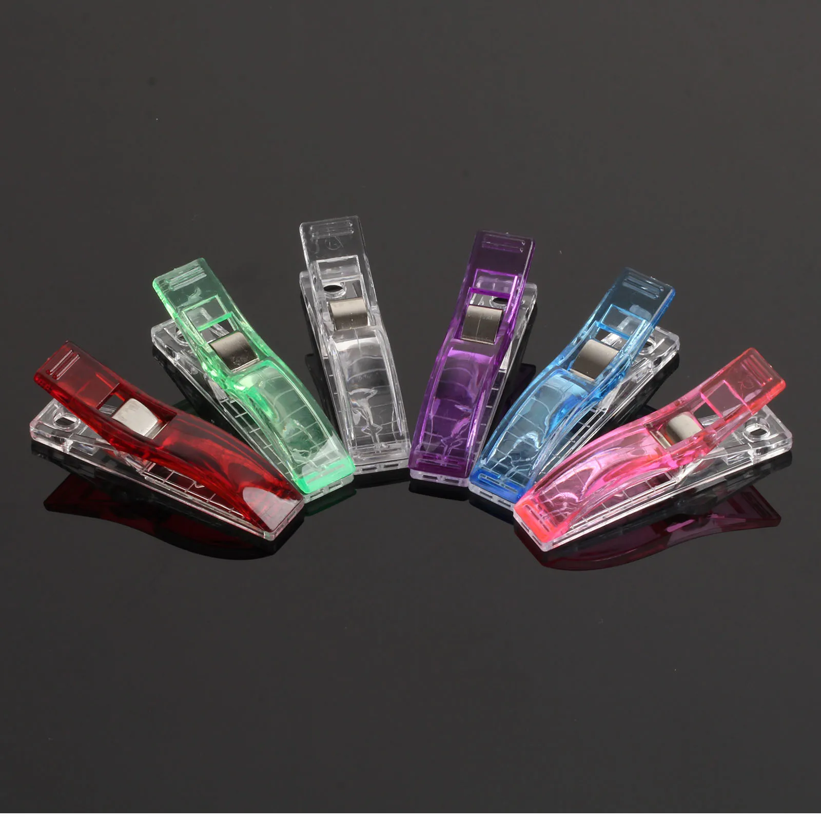 Dophee 10pcs Big Size Clover Wonder Clips PVC Plastic Clips for Patchwork Sewing DIY Crafts, Quilt Quilting Clip 5.6*1.2*1.8CM
Dophee 10pcs Big Size Clover Wonder Clips PVC Plastic Clips for Patchwork Sewing DIY Crafts, Quilt Quilting Clip 5.6*1.2*1.8CM