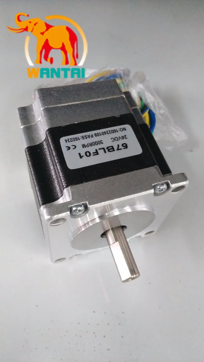 High Quality! CNC Wantai Nema 23 Brushless DC Motor 57BLF01 0.2N.m28.oz-in 3000RPM 59mm 63W Router Milling Laser Plasma
High Quality! CNC Wantai Nema 23 Brushless DC Motor 57BLF01 0.2N.m28.oz-in 3000RPM 59mm 63W Router Milling Laser Plasma